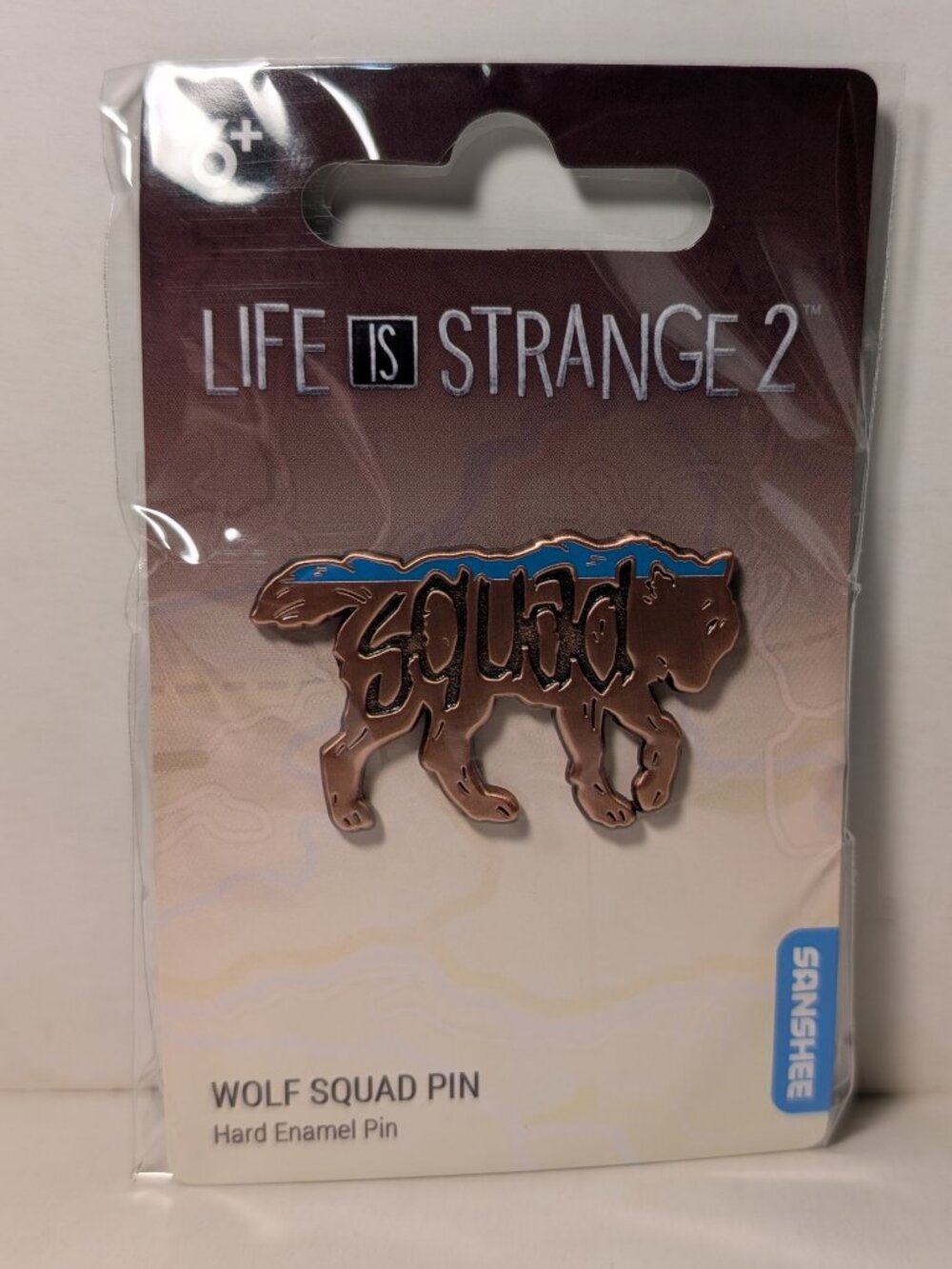 Life Is Strange Wolf Squad Enamel Pin Official Metal Collectible Badge